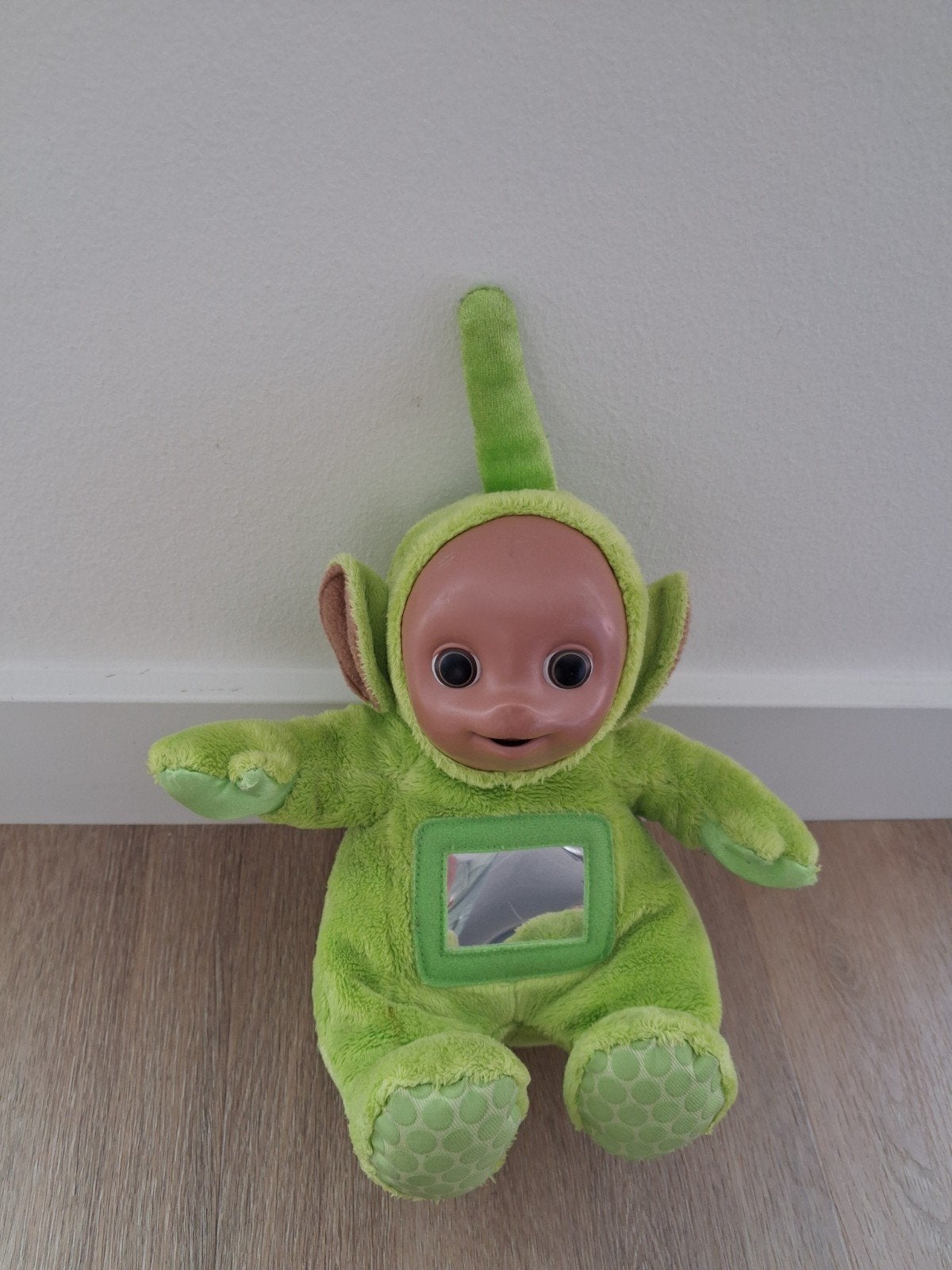 Knuffel Teletubbies Dipsy groen L1926, Ophalen of Verzenden, Zo goed als nieuw, Overige typen