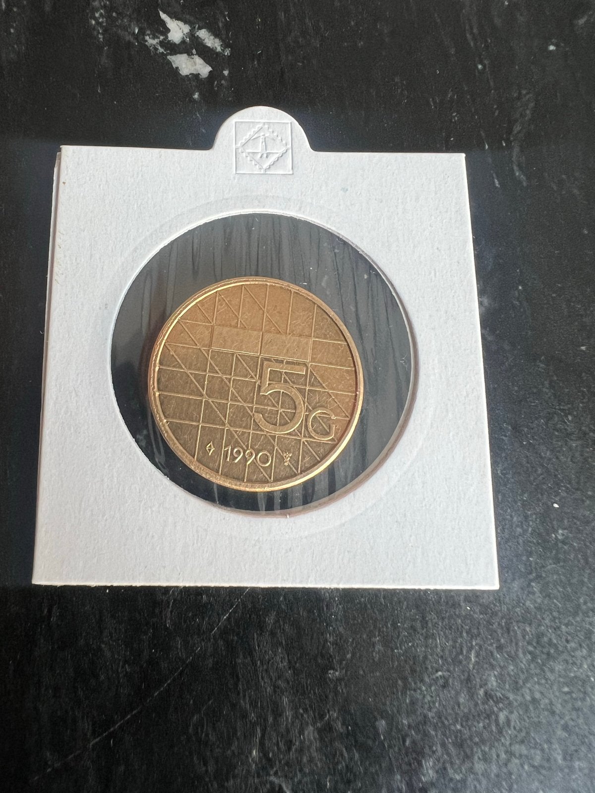 Zeldzame 5 gulden munt Koningin Beatrix 1990, Ophalen of Verzenden, Koningin Beatrix, 5 gulden, Losse munt
