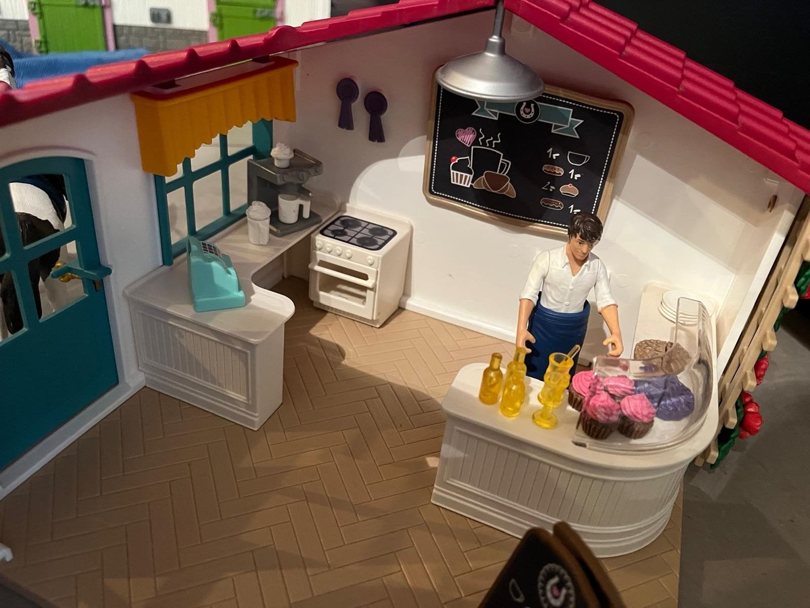 Schleich café, Ophalen of Verzenden, Zo goed als nieuw