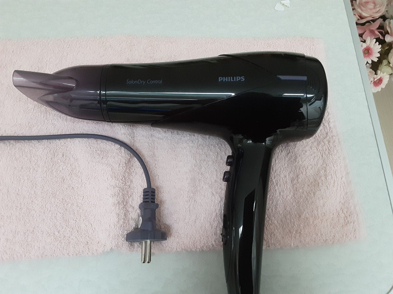 Philips SalonDry Control Föhn 2100W, Ophalen of Verzenden, Zo goed als nieuw, Haarverzorging