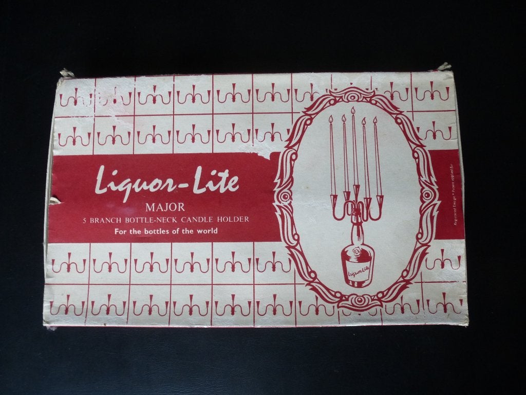 Liquor-Lite Major, kandelaar, nieuw, Overige materialen, Zwart, Nieuw, Ophalen of Verzenden