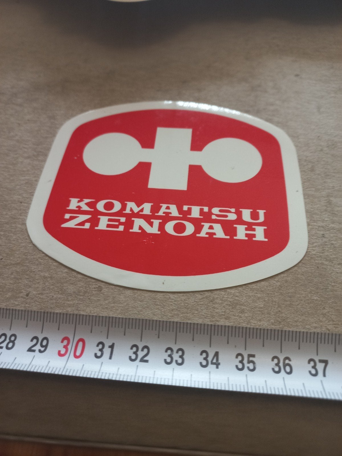 Komatsu Zenoah Sticker - Origineel en Nieuw, Ophalen of Verzenden