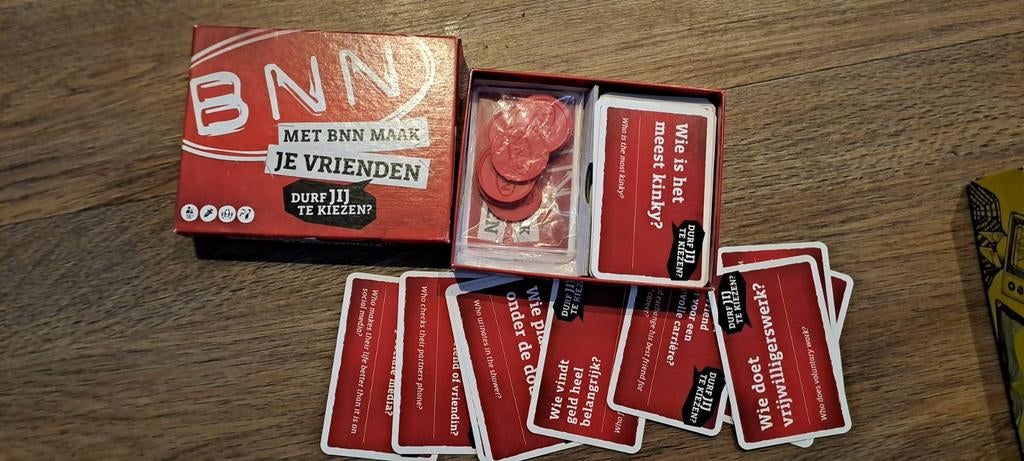 BNN - Met BNN maak je vrienden kaartspel - Compleet, Hobby en Vrije tijd, Vijf spelers of meer, Ophalen of Verzenden, Gebruikt