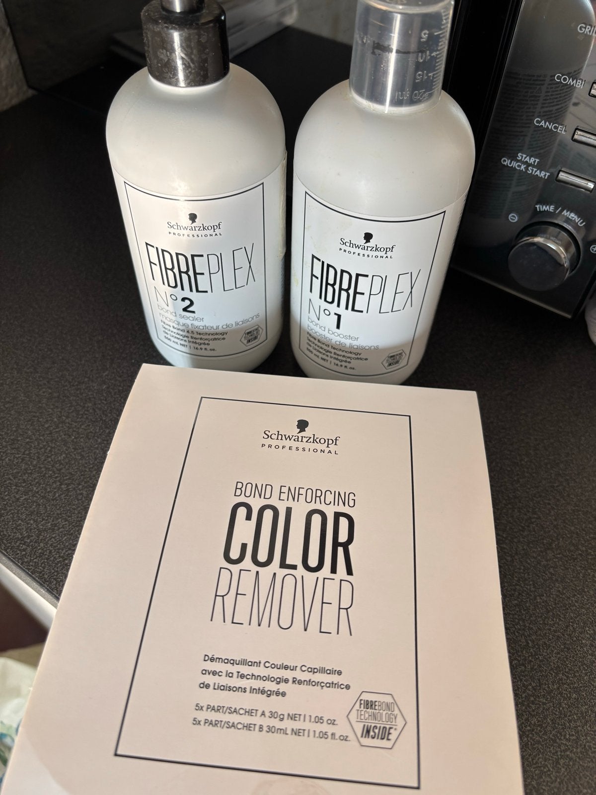 Schwarzkopf Fibreplex & Color Remover, Ophalen, Gebruikt, Haarverzorger of -hersteller