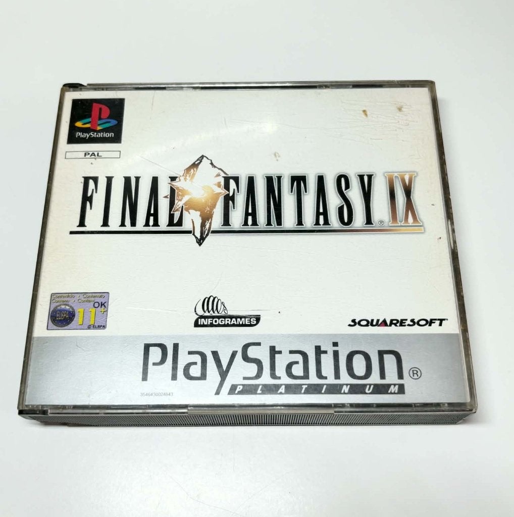 Final Fantasy IX PlayStation 1 Ps1, Spelcomputers en Games, Gebruikt, 1 speler, Ophalen of Verzenden, Role Playing Game (Rpg)