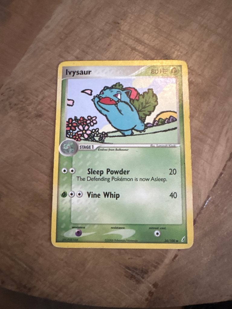 Ivysaur 34/100, Ophalen of Verzenden
