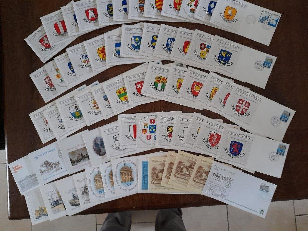 FDC's Nederlandse Bond van Filatelisten Verenigingen, Ophalen of Verzenden, Nederland
