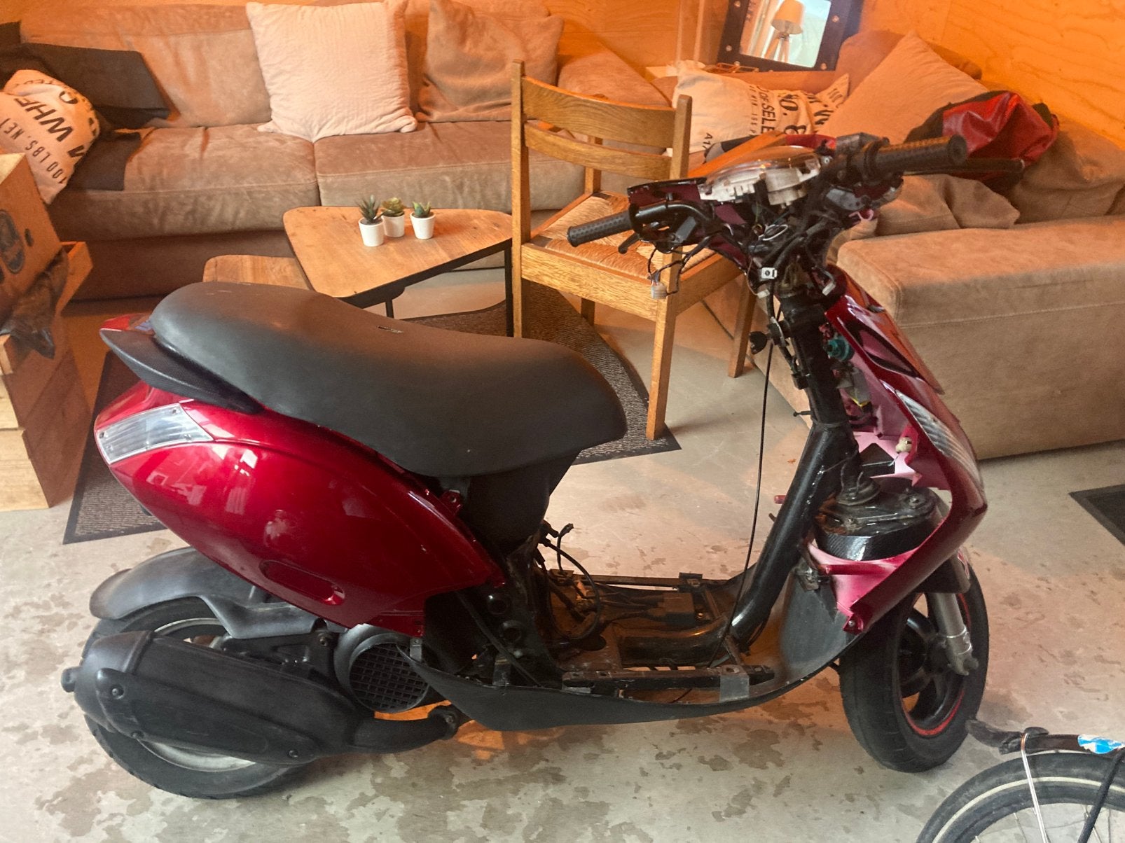 Zip 150 duitse pap, Fietsen en Brommers, Snorfietsen en Snorscooters, Ophalen, Zo goed als nieuw, Benzine, Piaggio