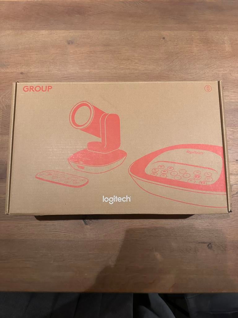 Logitech GROUP Video Conferencing Systeem - NIEUW in doos, Logitech, Nieuw, Ophalen of Verzenden, Fotofunctie