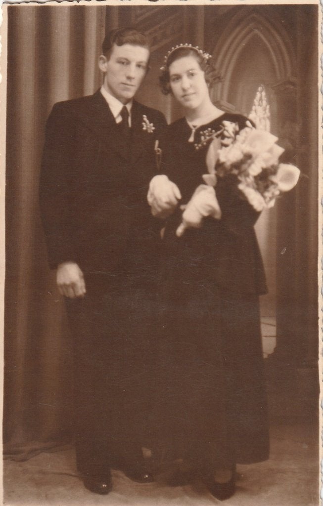fotokaar  -  koppel, Verzenden, Voor 1940, Zo goed als nieuw