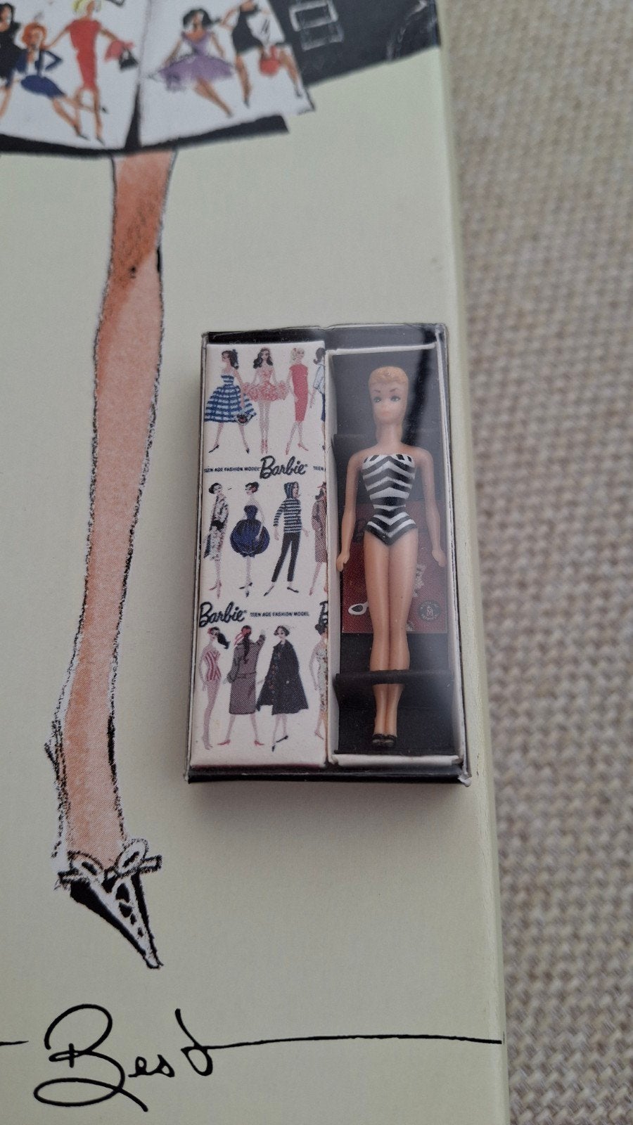 Barbie 3cm in originele verpakking colectable