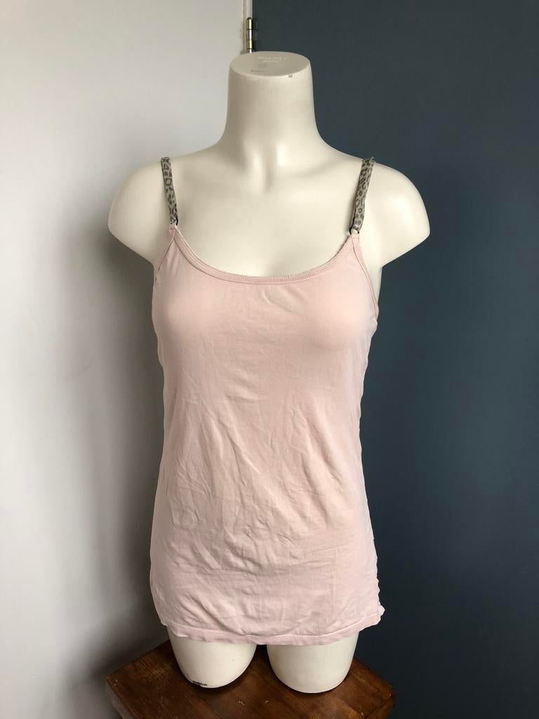 10days lichtroze top 2 hemd, Kleding | Dames, Tops, Zo goed als nieuw, Maat 38/40 (M), Roze, Zonder mouw, Ophalen of Verzenden