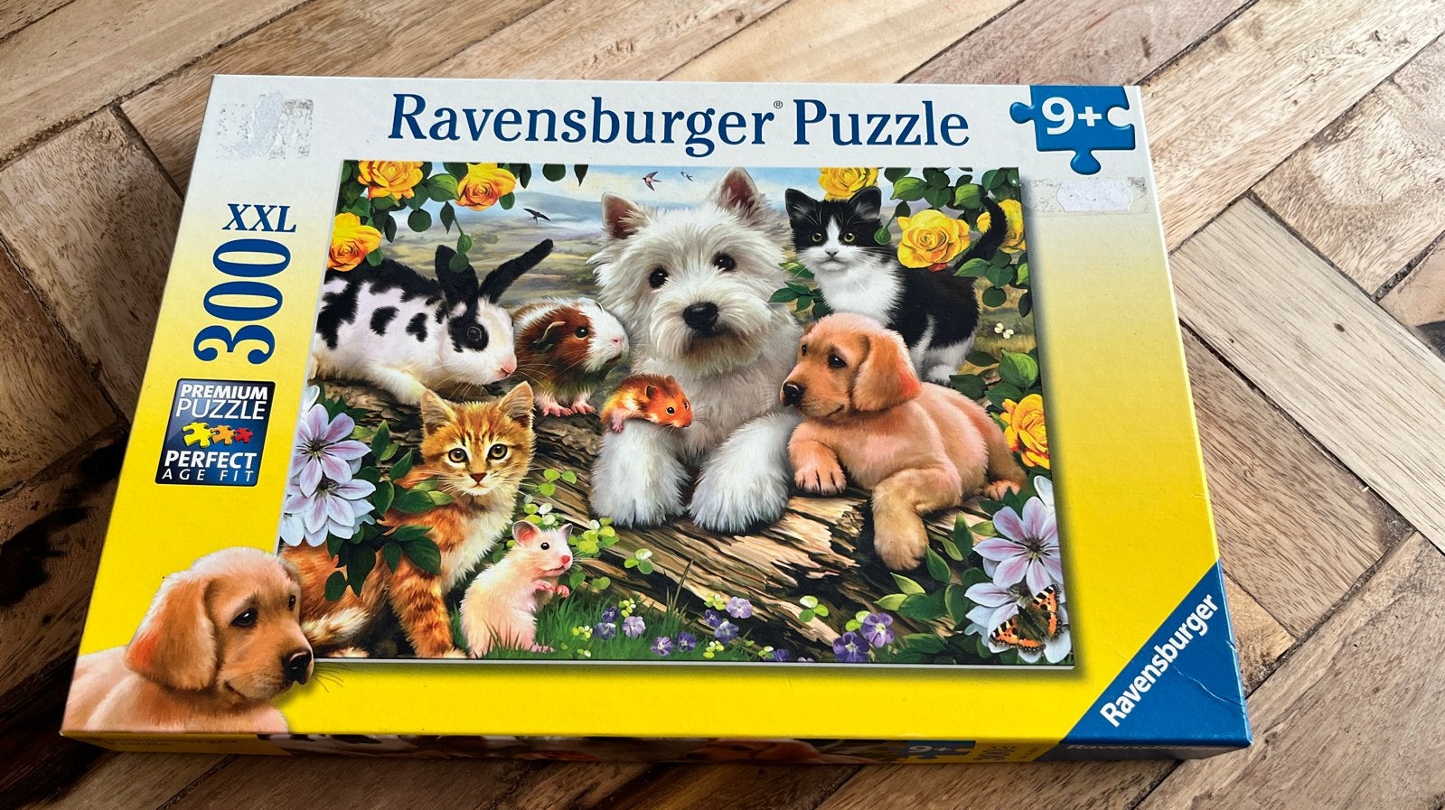 Ravensburger Puzzel Dierenvriendjes 300 stukjes (9+), Ophalen of Verzenden, Meer dan 50 stukjes, Gebruikt, 6 jaar of ouder