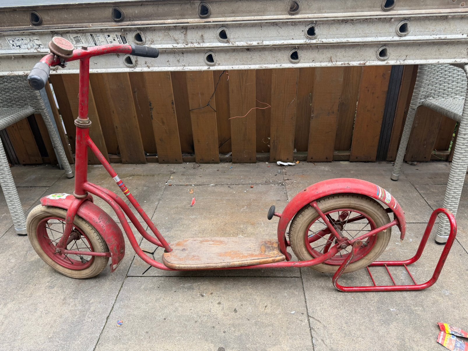 Kinder step, Fietsen en Brommers, Steps, Ophalen, Gebruikt, Gewone step