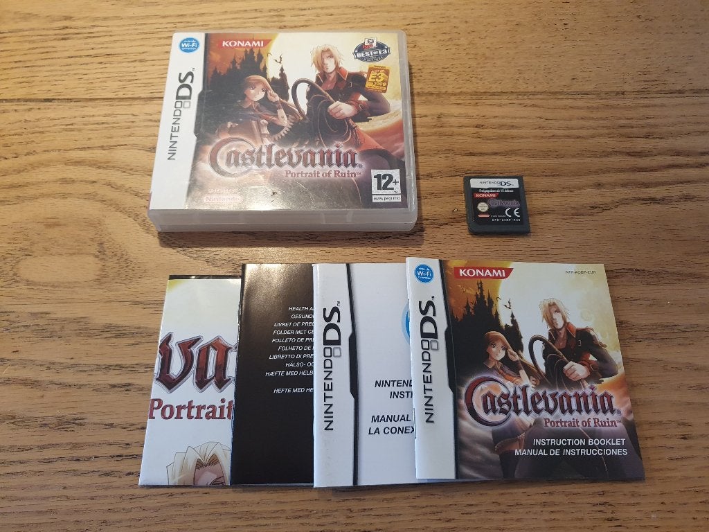 Castlevania Portrait of Ruin CIB x € 90,00, Avontuur en Actie, Verzenden, 1 speler, Zo goed als nieuw