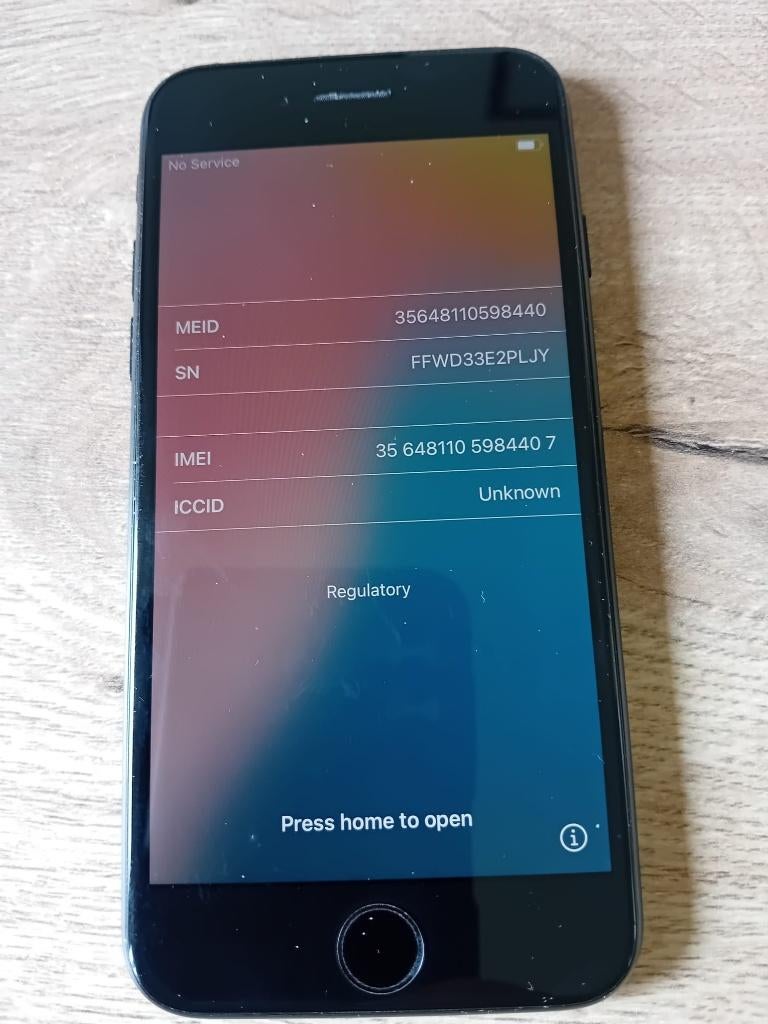 iPhone SE 2020 2e generatie 128 GB - zwart, Telecommunicatie, Mobiele telefoons | Apple iPhone, Zwart, Ophalen of Verzenden, Zonder simlock