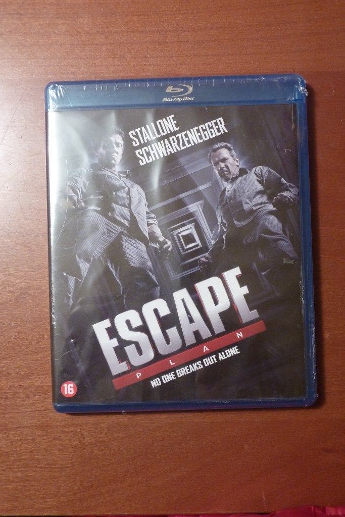 Escape plan (Stallone, Schwarzenegger) NIEUW, Vanaf 16 jaar, Actie, Ophalen of Verzenden, Blu-ray