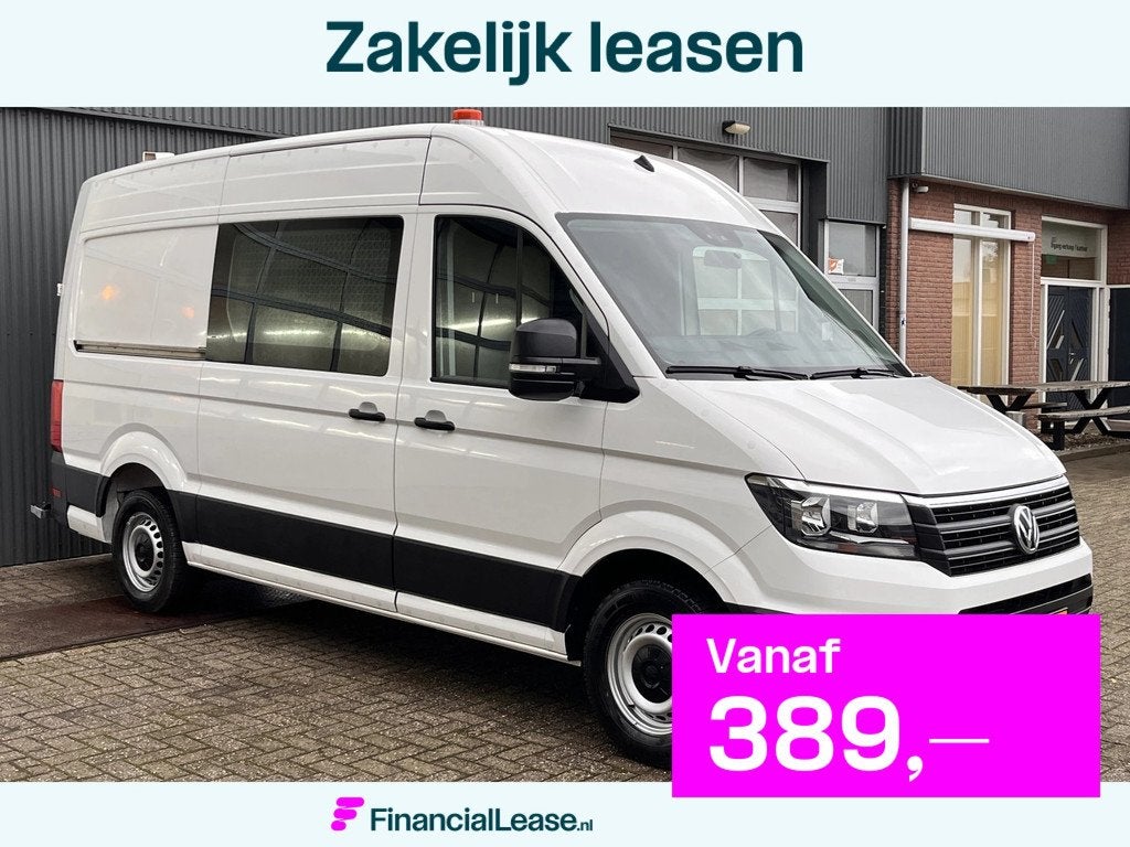 Volkswagen Crafter 35 2.0 TDI L3H3 Werkplaats inrichting Kas, Stof, Gebruikt, 4 cilinders, Volkswagen