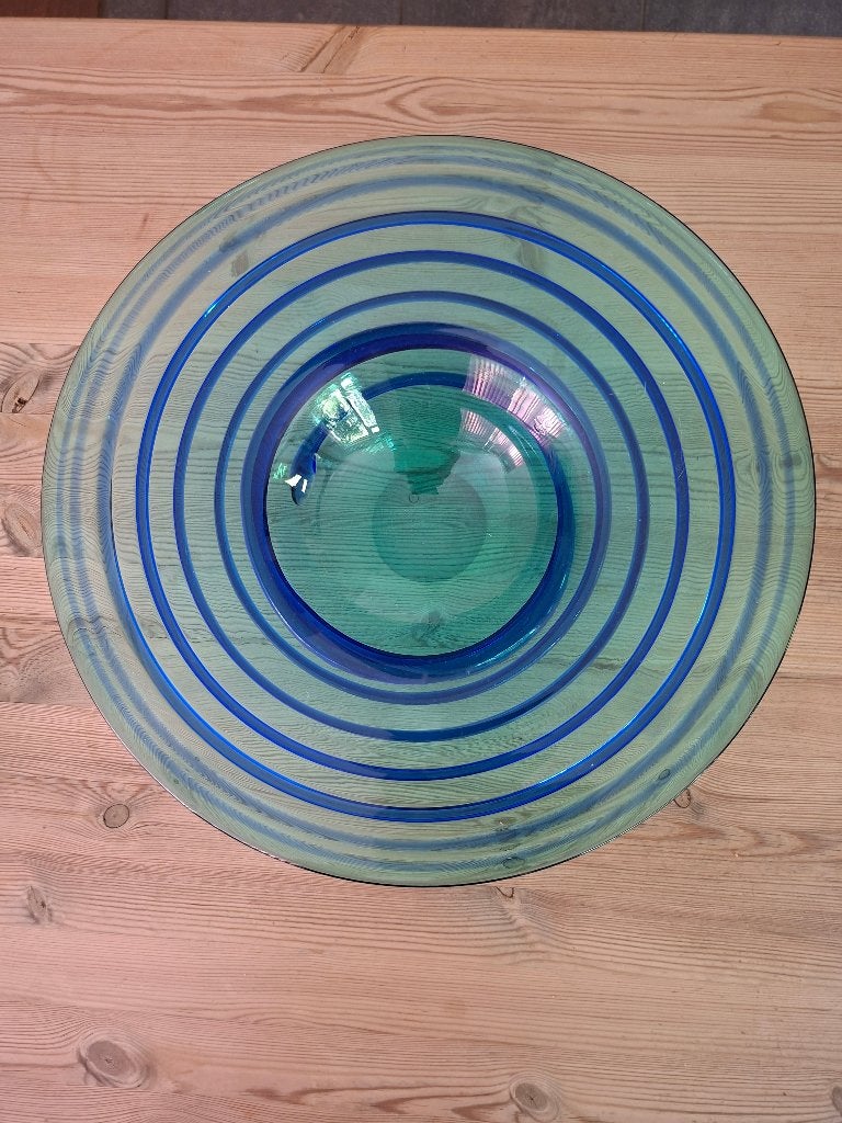 Pronkschaal van venini murano glas, Antiek en Kunst, Antiek | Glas en Kristal, Ophalen