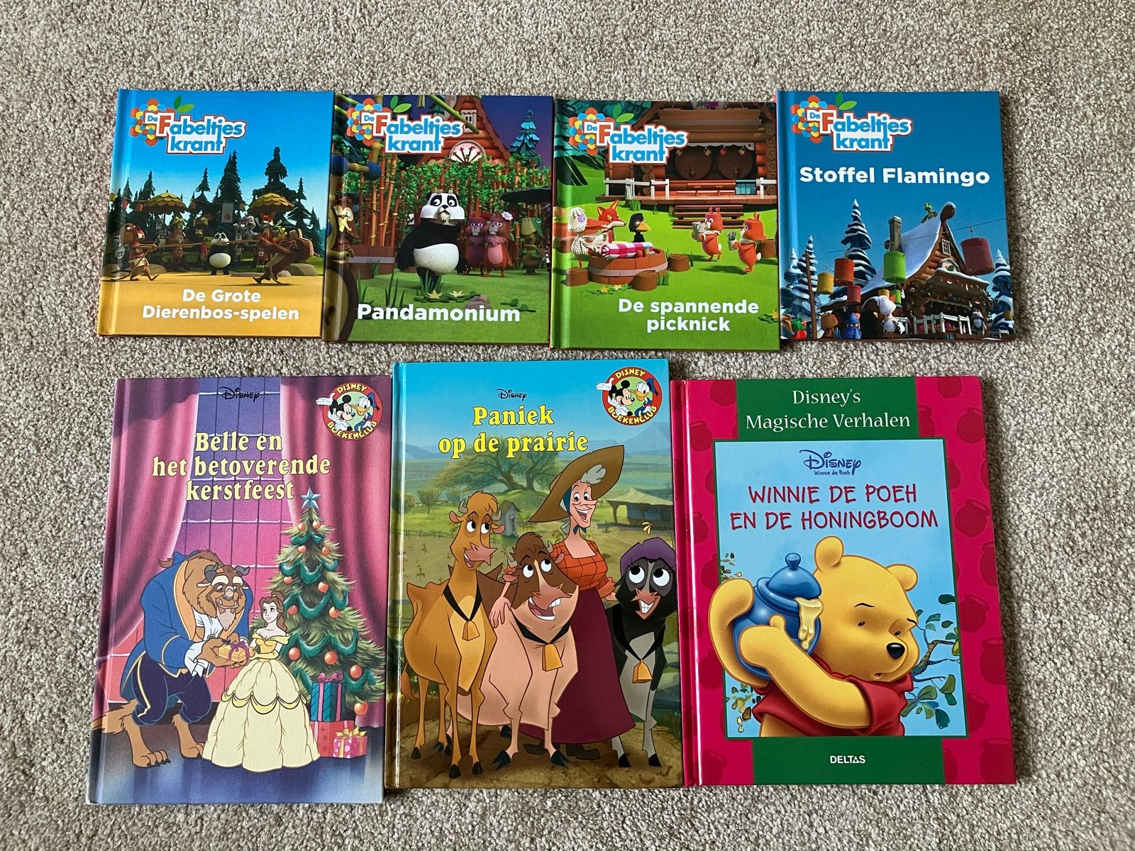 Disney en Fabeltjeskrant Boekenpakket, Boeken, Ophalen of Verzenden, Zo goed als nieuw, Sprookjes