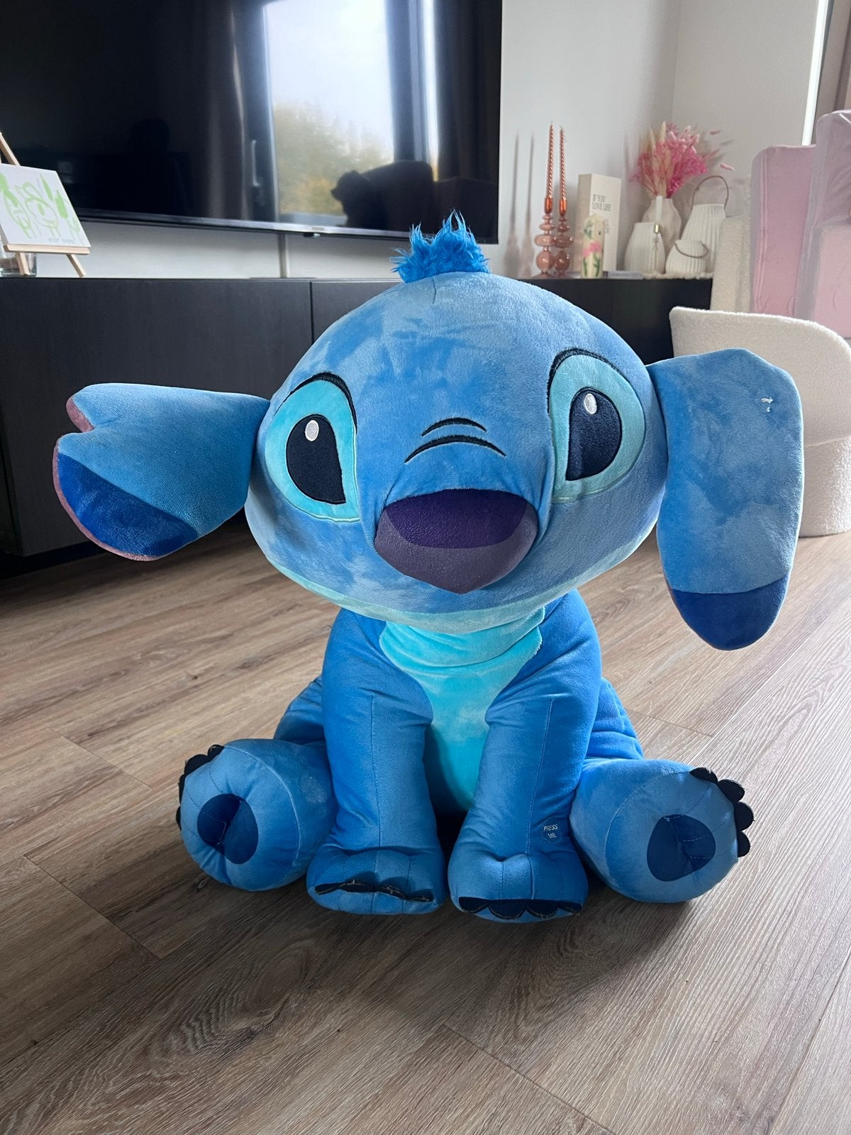 XL Stitch knuffel, Ophalen, Gebruikt, Blauw, Middelgroot (20 tot 80 cm)