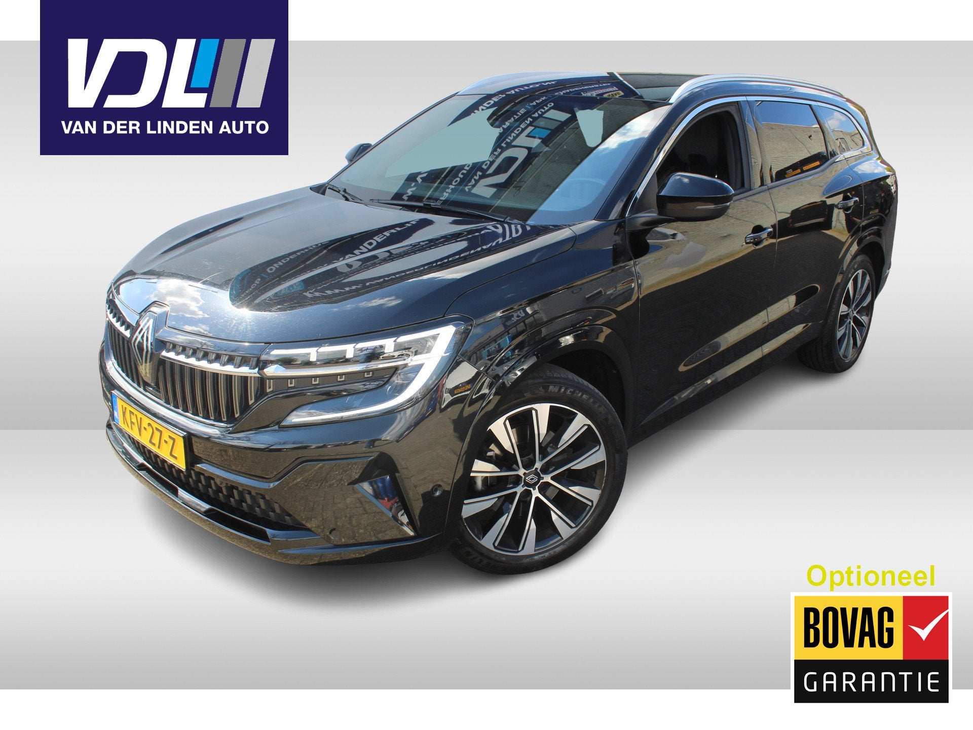 Renault Espace E-Tech full hybrid 200 techno 7p. PDC voor en, Auto's, Renault, 12 maanden, Stof, Gebruikt, Euro 6