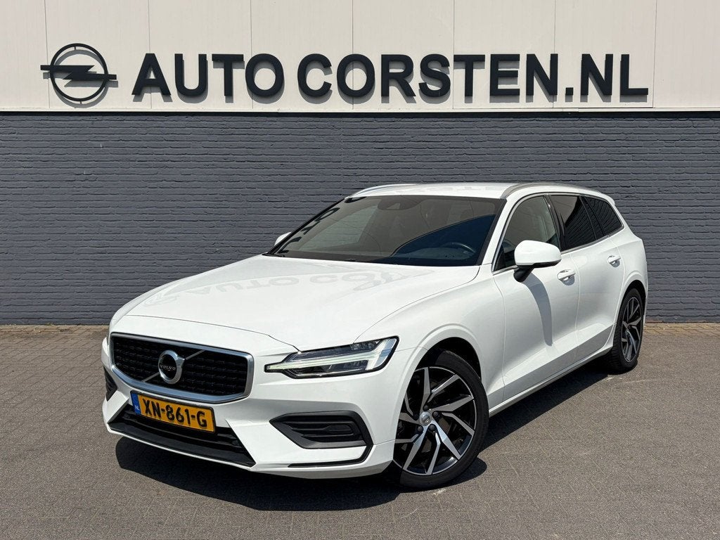Volvo V60 2.0 T5 251PK Aut. Leder Wegkl.Trekhaak Navi Ecc Ad, 15 km/l, 4 cilinders, 252 pk, Wit