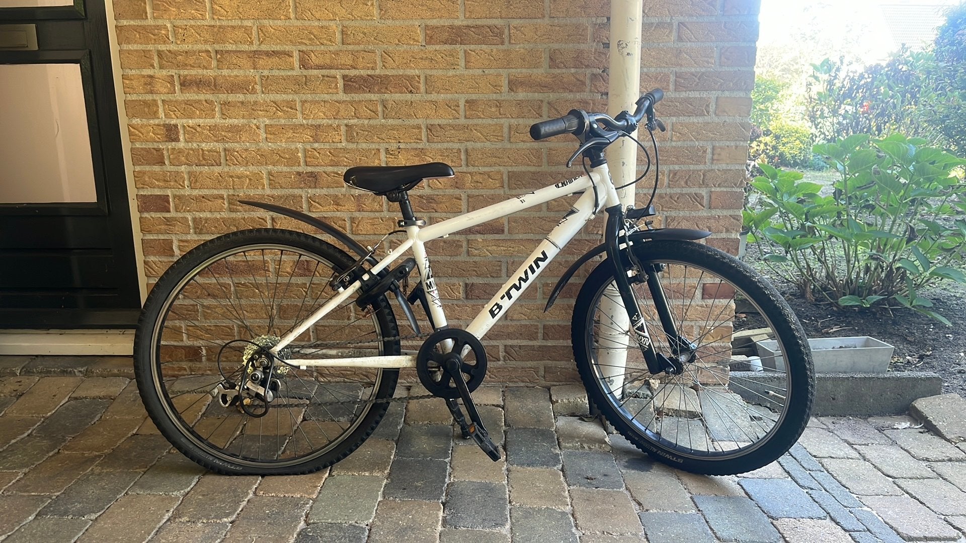 Jongensfiets 24 inch, Ophalen, Gebruikt, Staal, 24 inch of meer