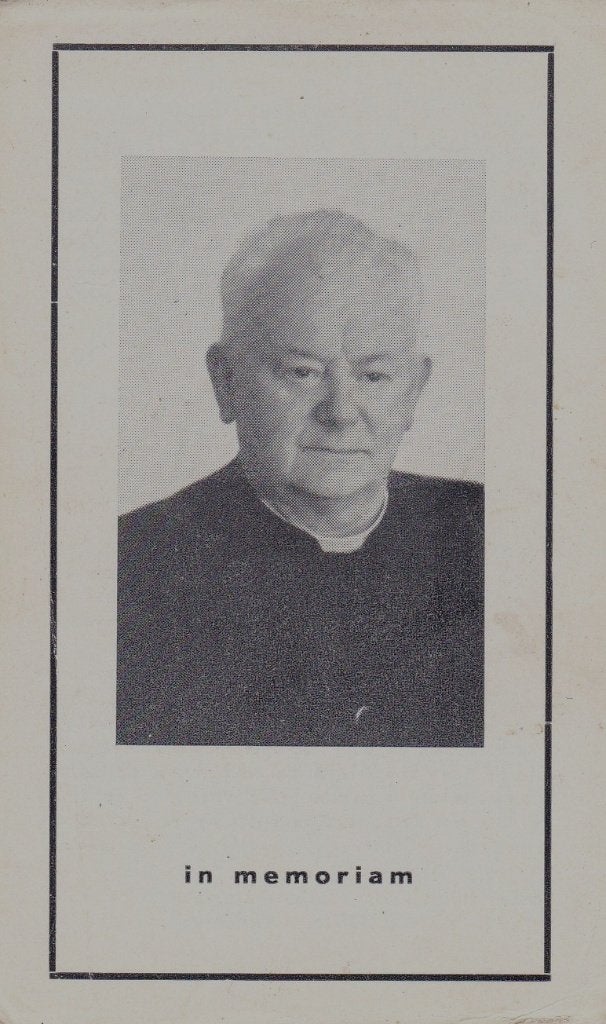 BP - KAPLAAN FRANCISCUS ANTONIUS MUSELAERS - ERP - BEST, Ophalen of Verzenden, Bidprentje
