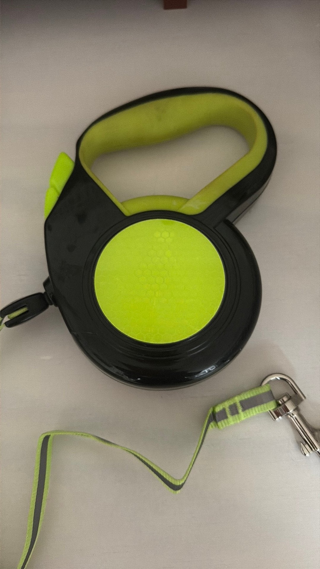 Mooie lichtgevende flexi riem, Ophalen of Verzenden, Nieuw, Hondenriem