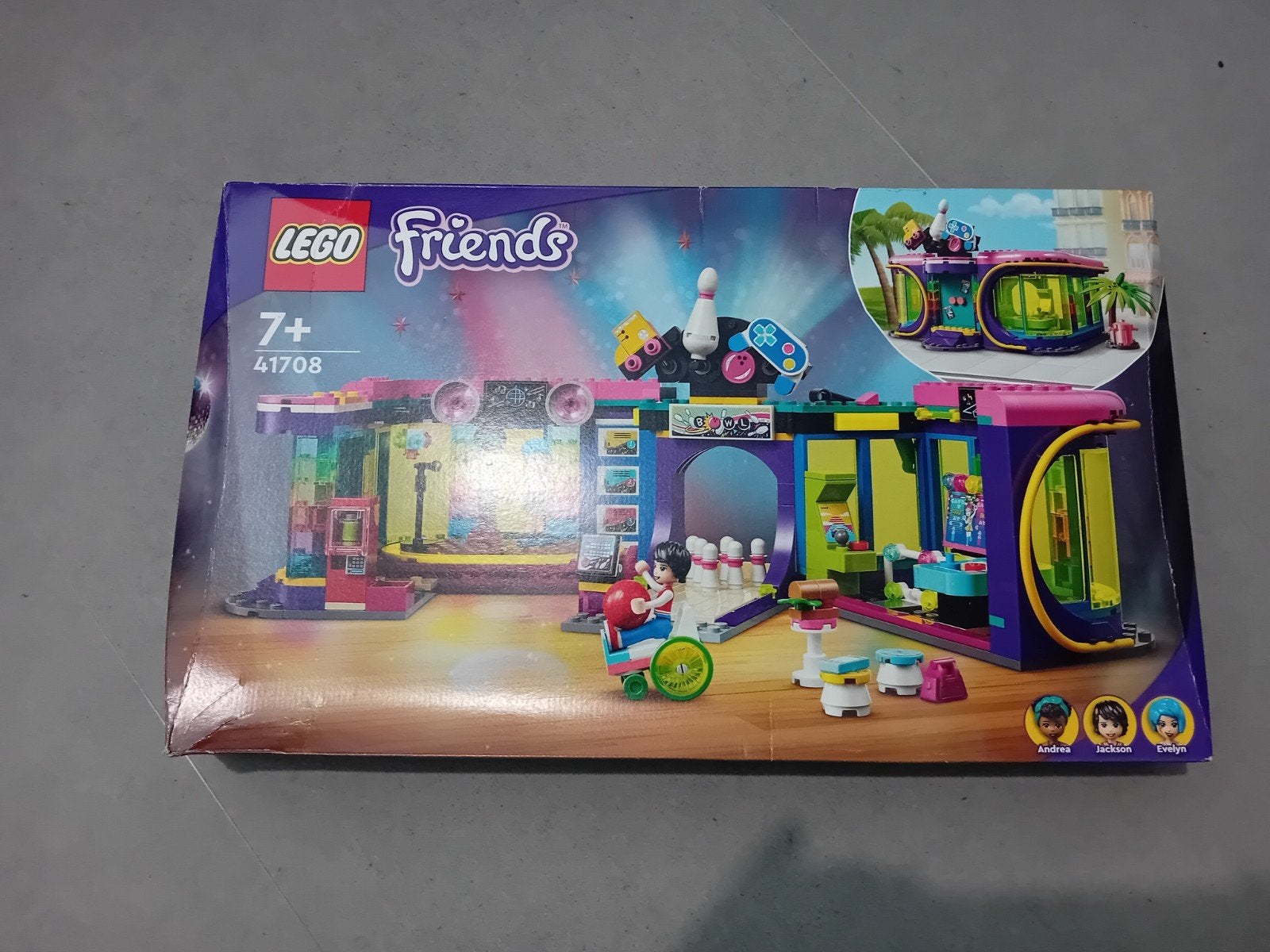 LEGO Friends 41708 Roller Disco Arcade., Ophalen of Verzenden, Nieuw, Overige merken