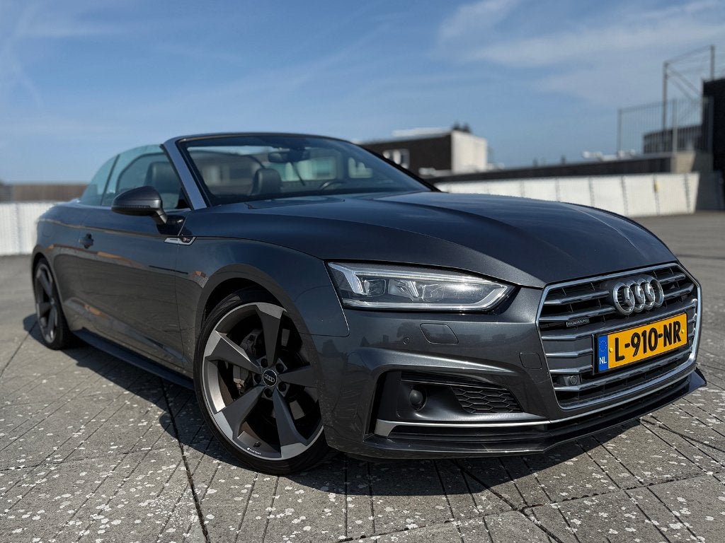 Audi A5 2.0TFSI Cabriolet Quattro 252pk S-Line RS zetels, Auto's, Audi, Automaat, 15 km/l, 4 stoelen, Leder