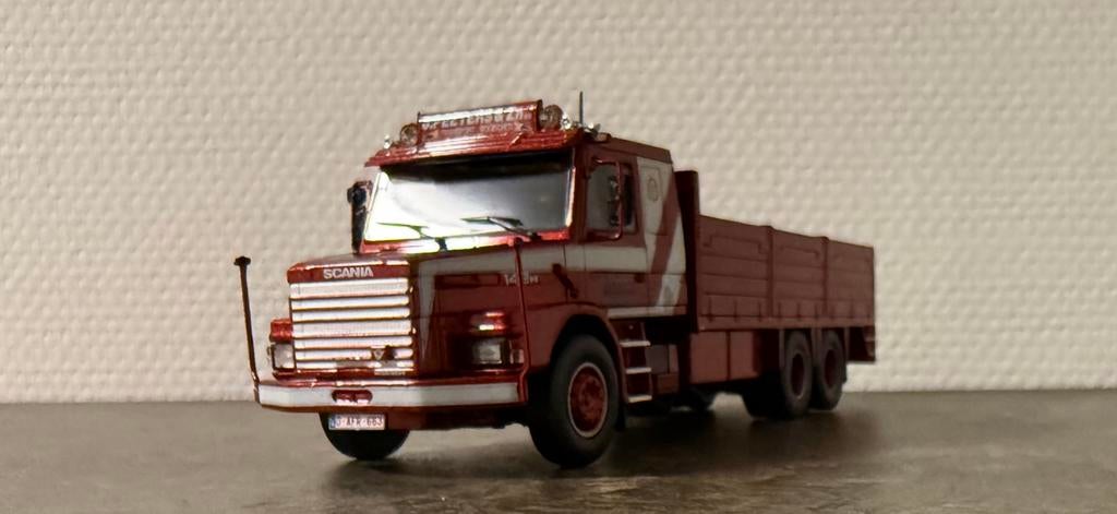 Tekno Scania 142 Torpedo motorwagen PEETERS, Hobby en Vrije tijd, Ophalen of Verzenden, Zo goed als nieuw, Bus of Vrachtwagen