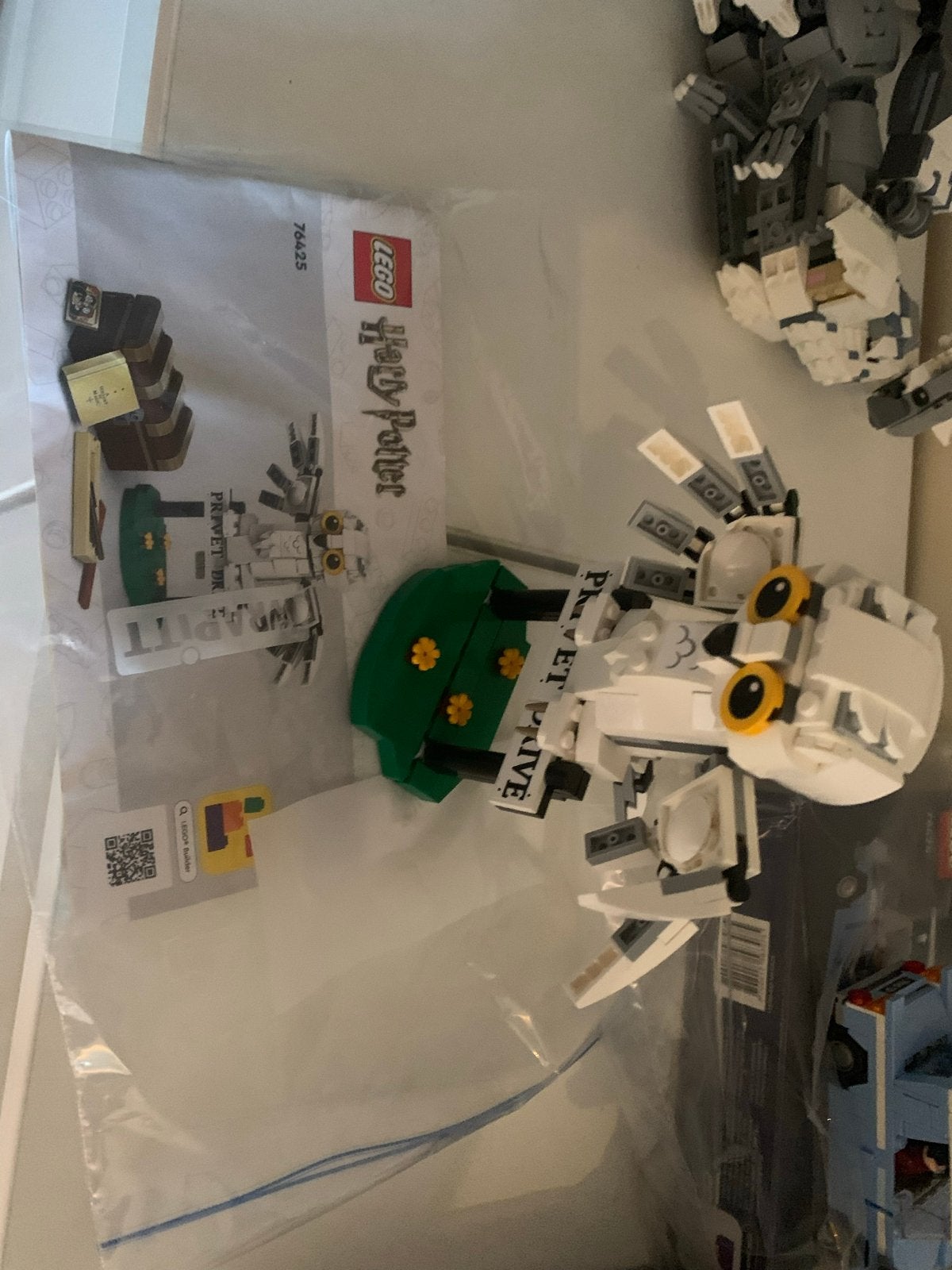 LEGO Harry Potter Uil Hedwig 76425, Ophalen of Verzenden, Zo goed als nieuw