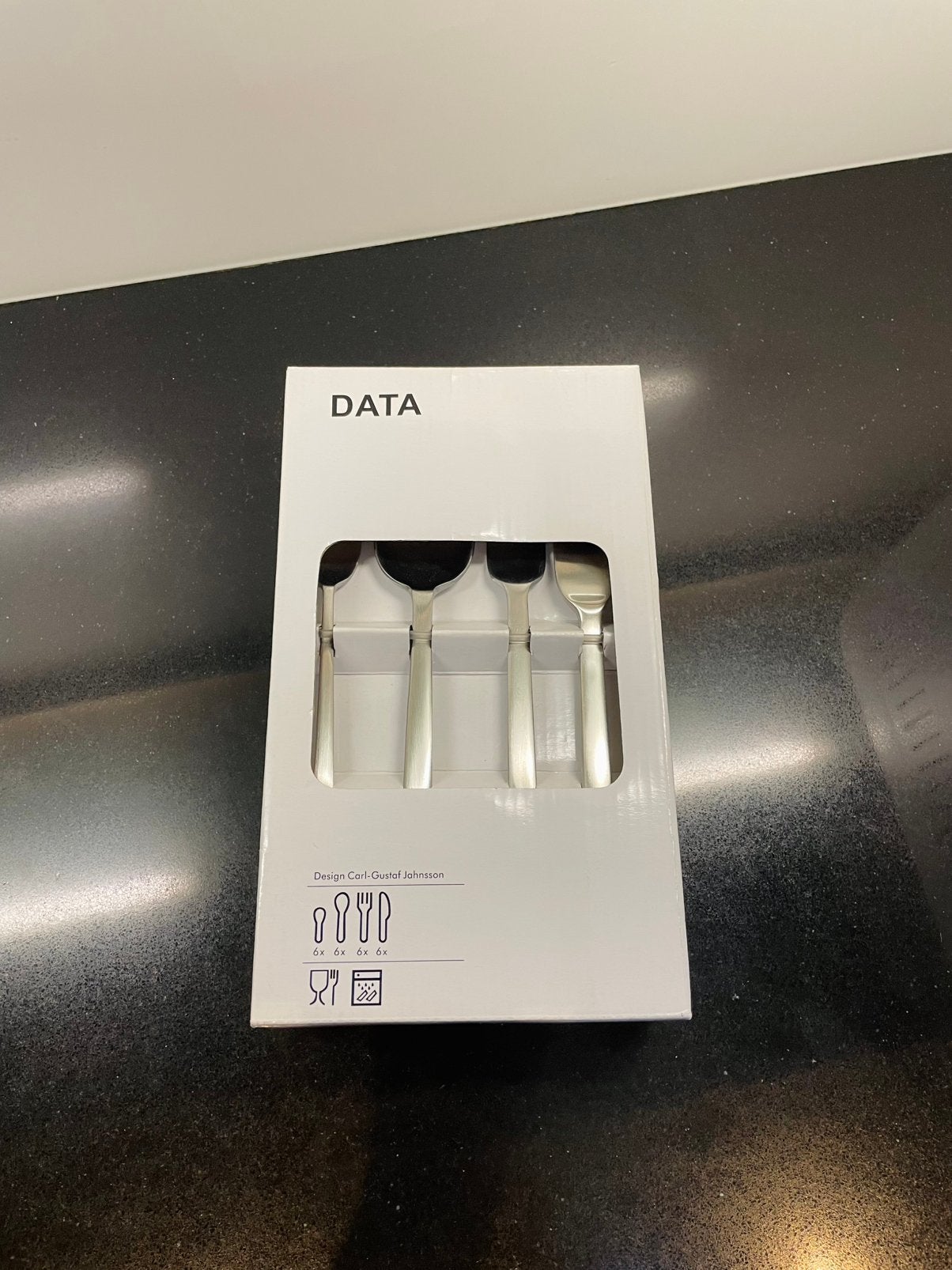IKEA DATA Bestekset Nieuw in Doos, Bestekset, Ophalen of Verzenden, Rvs of Chroom, Nieuw