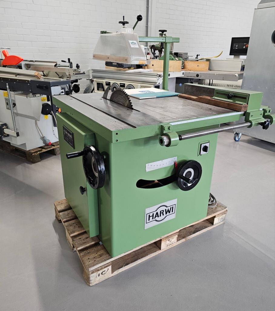Harwi Cirkelzaag Type 130 Schuininstelbaar, Doe-het-zelf en Verbouw, Gereedschap | Zaagmachines, Ophalen, Gebruikt, Cirkelzaag