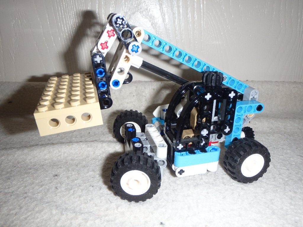 Lego technic 42133 verreiker, compleet met boekje., Kinderen en Baby's, Lego, Ophalen of Verzenden, Zo goed als nieuw, Technic