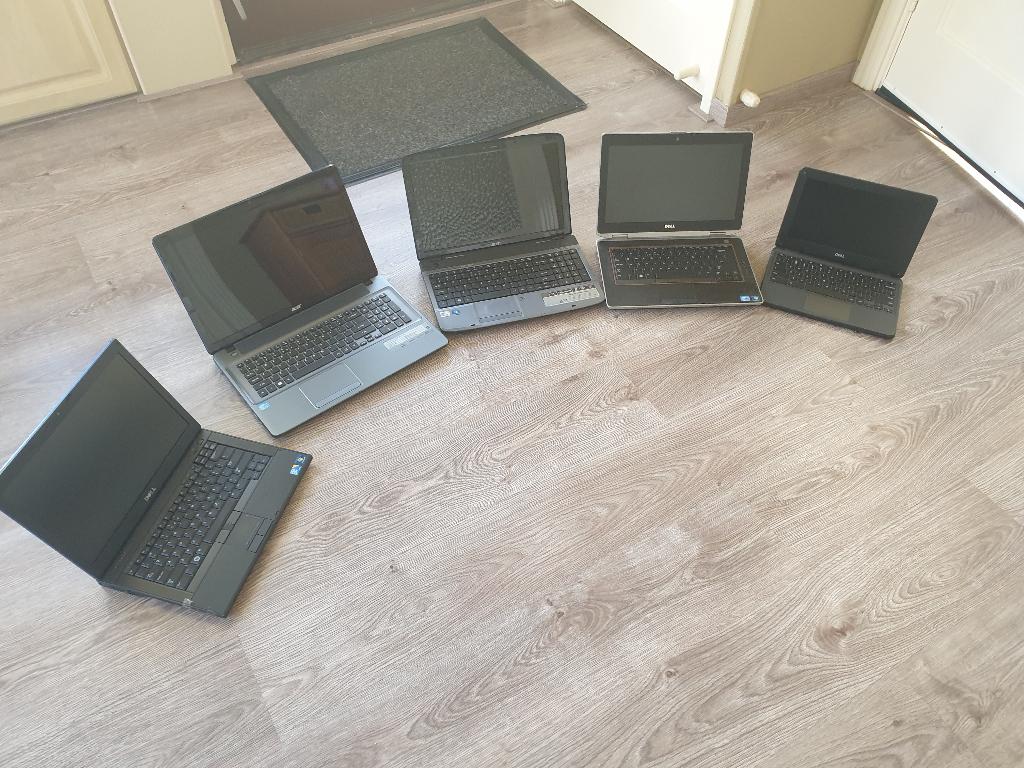 Defecte laptops, Ophalen, Qwerty, Niet werkend, 17 inch of meer