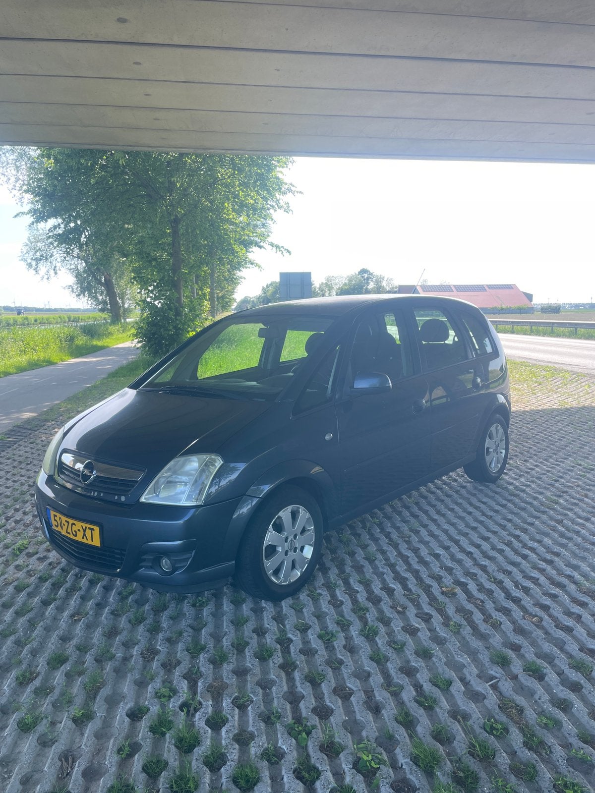 Opel Meriva 1.6 16V 77KW Easytronic 2008 Grijs, 15 km/l, 4 cilinders, Origineel Nederlands, 1200 kg