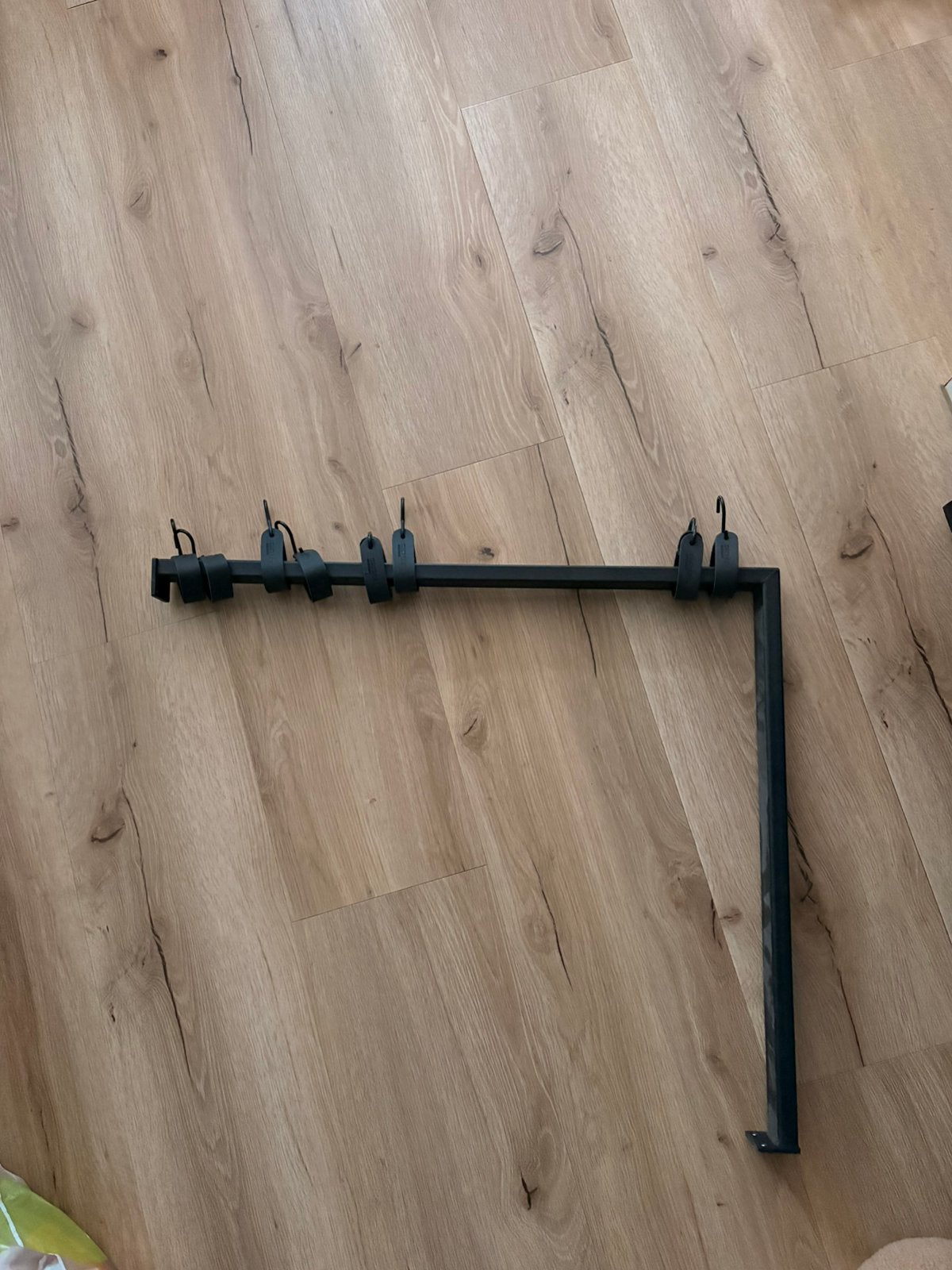 Stalen kapstok zwart, Zo goed als nieuw, Minder dan 100 cm, Metaal, Ophalen