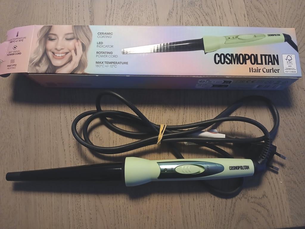 Cosmopolitan hair curler, Ophalen, Zo goed als nieuw, Krultang of Stijltang