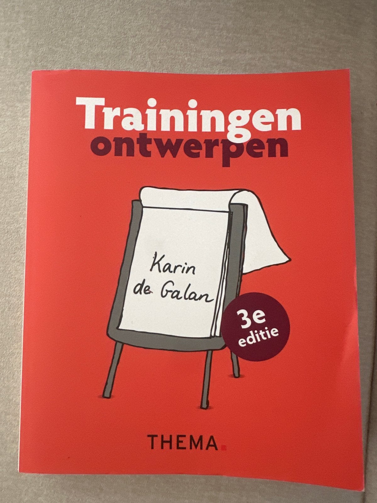 Trainingen ontwerpen - Karin de Galan (3e editie), Boeken, Ophalen of Verzenden, Nieuw