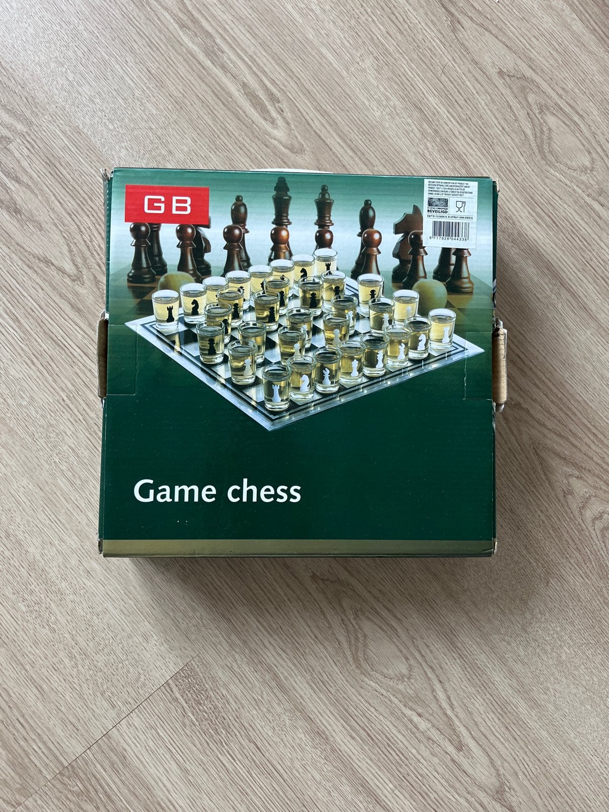 Game Chess Drinkspel - Nieuw in doos, Een of twee spelers, Ophalen, Nieuw