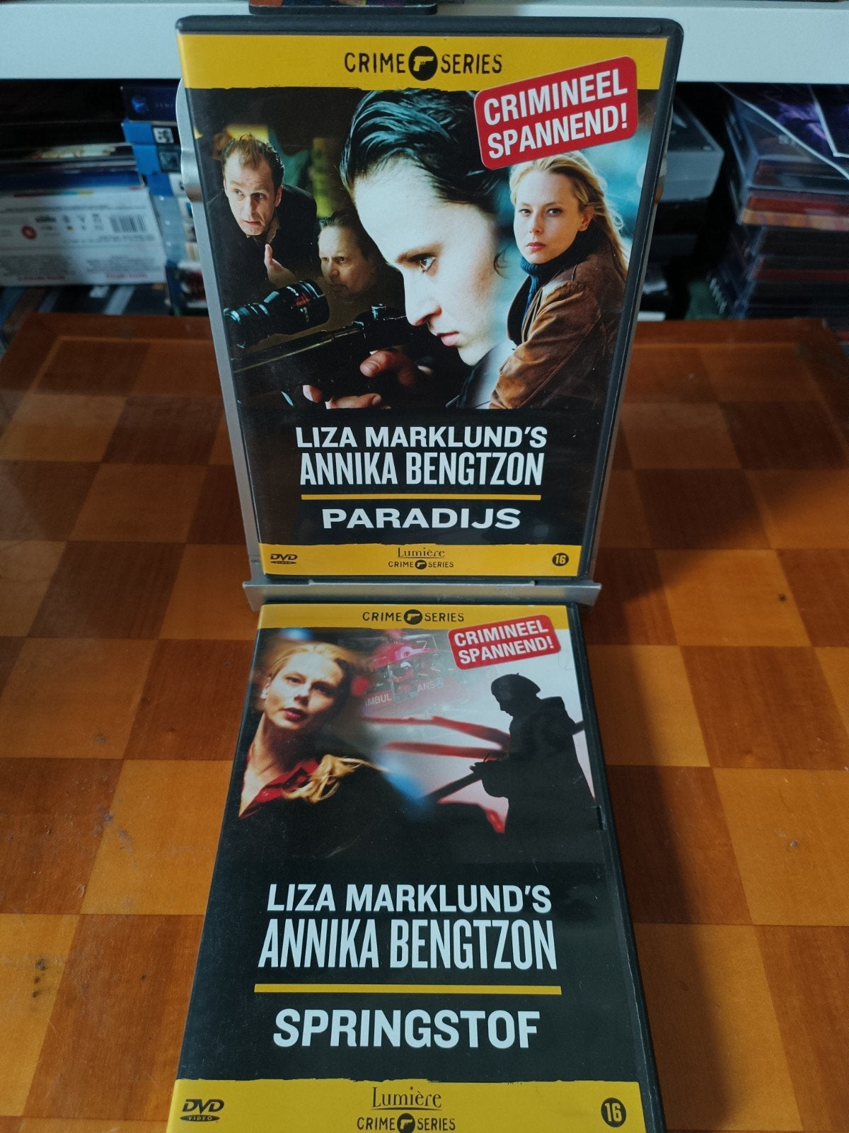 Liza Marklund's Annika Bengtzon Paradijs/Springstof Dvd NL, Cd's en Dvd's, Dvd's | Thrillers en Misdaad, Vanaf 16 jaar, Nederlands