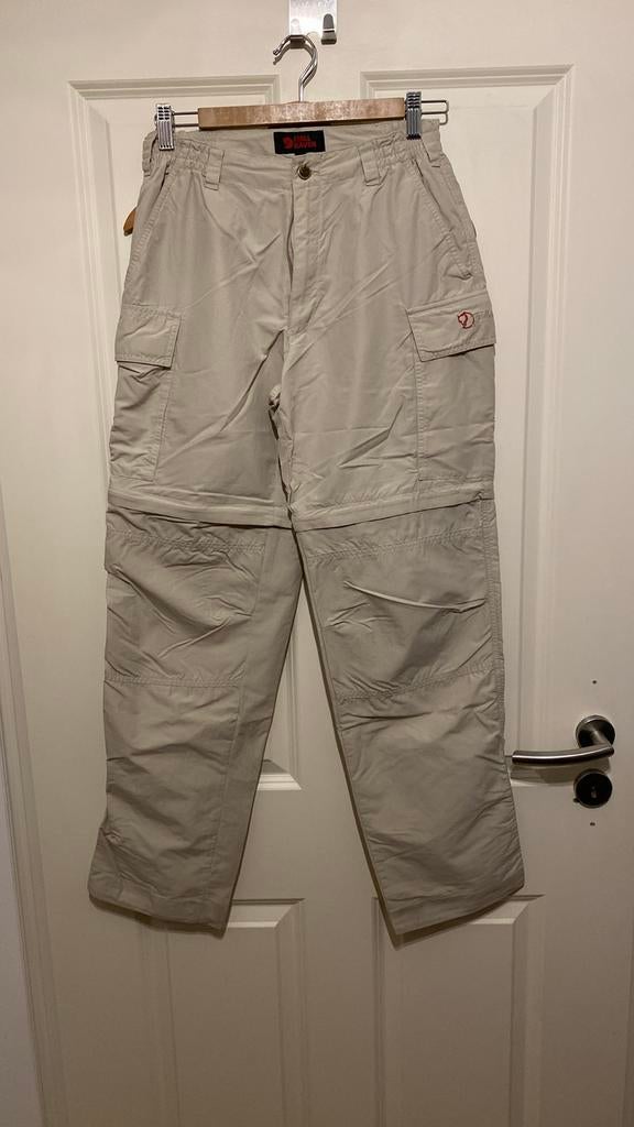 Fjällräven outdoor afritsbroek - Beige - Maat 36, Beige, Ophalen of Verzenden, Zo goed als nieuw, Lang
