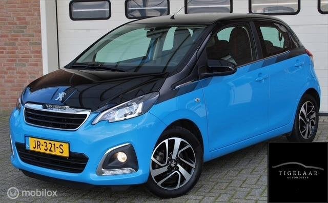 Peugeot 108 1.0 e-VTi Allure 70DKM. Origineel Nederlands!, Auto's, Voorwielaandrijving, Stof, Gebruikt, Start-stop-systeem