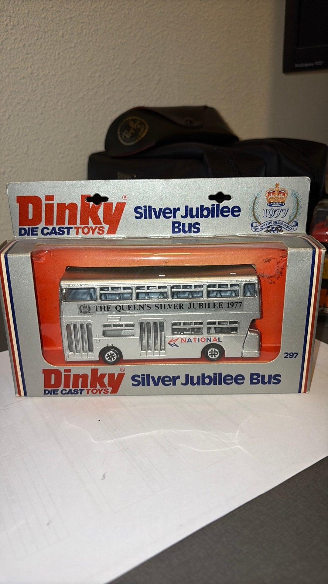 DINKY TOYS SILVER JUBILEE BUS NR 297, Ophalen of Verzenden, Nieuw, Bus of Vrachtwagen, Dinky Toys