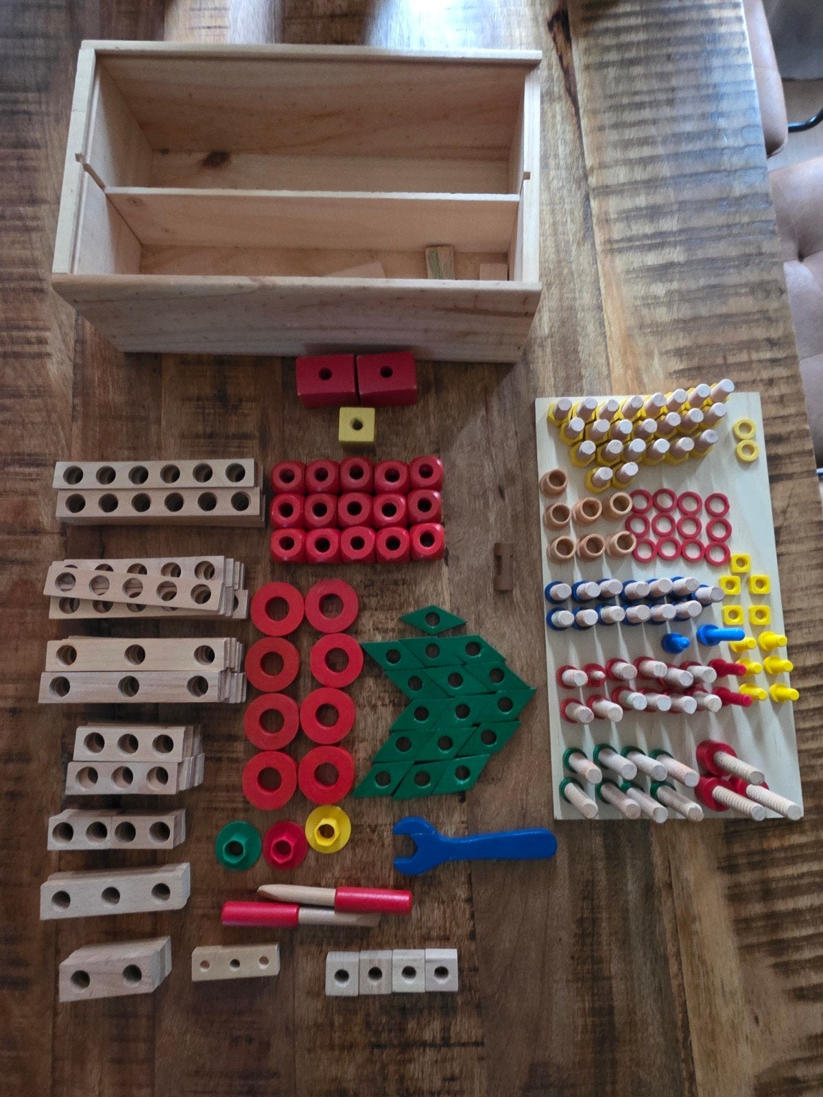 sio konstruktie houten speelgoed, Ophalen of Verzenden, Gebruikt, Overige typen