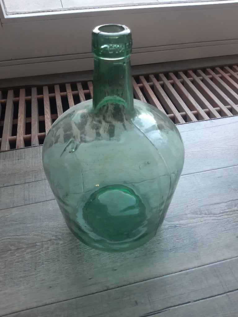 grote glazen fles, Ophalen, Zo goed als nieuw