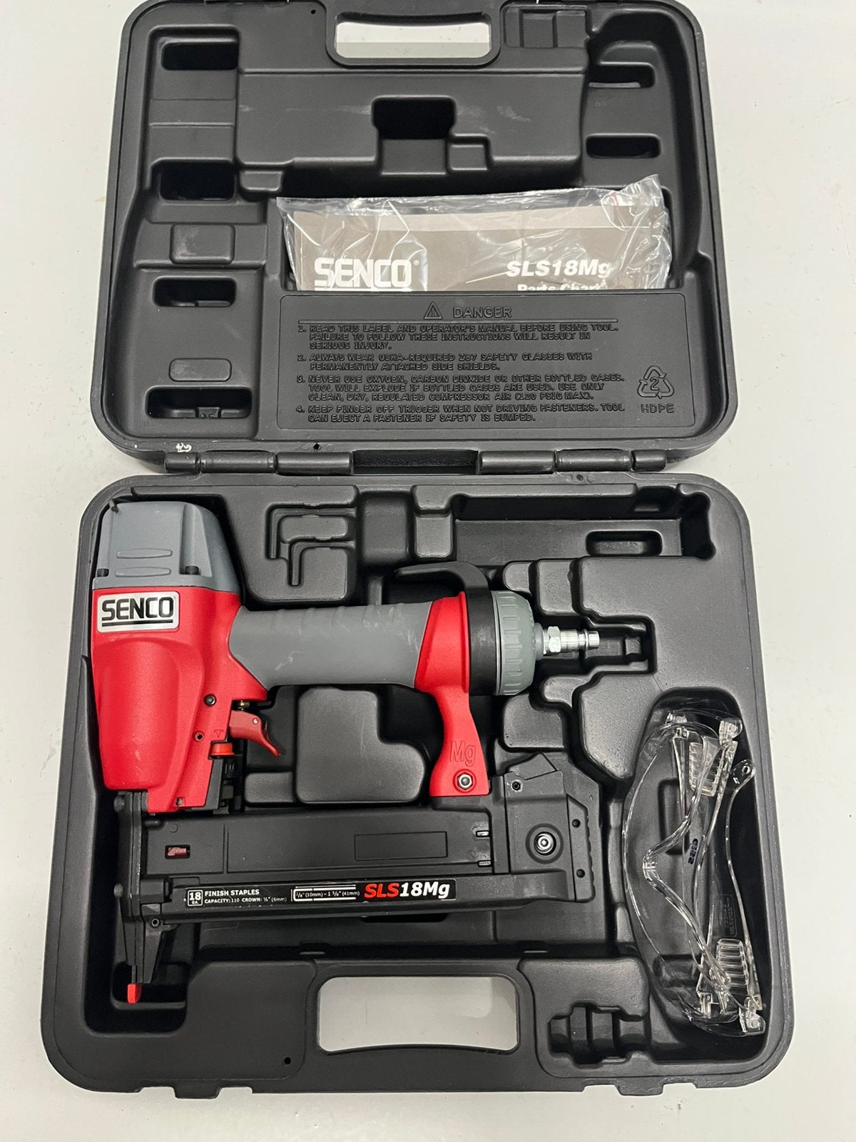 Senco SLS18 MG Niettacker 12-38mm, Doe-het-zelf en Verbouw, Gereedschap | Handgereedschap, Ophalen, Zo goed als nieuw